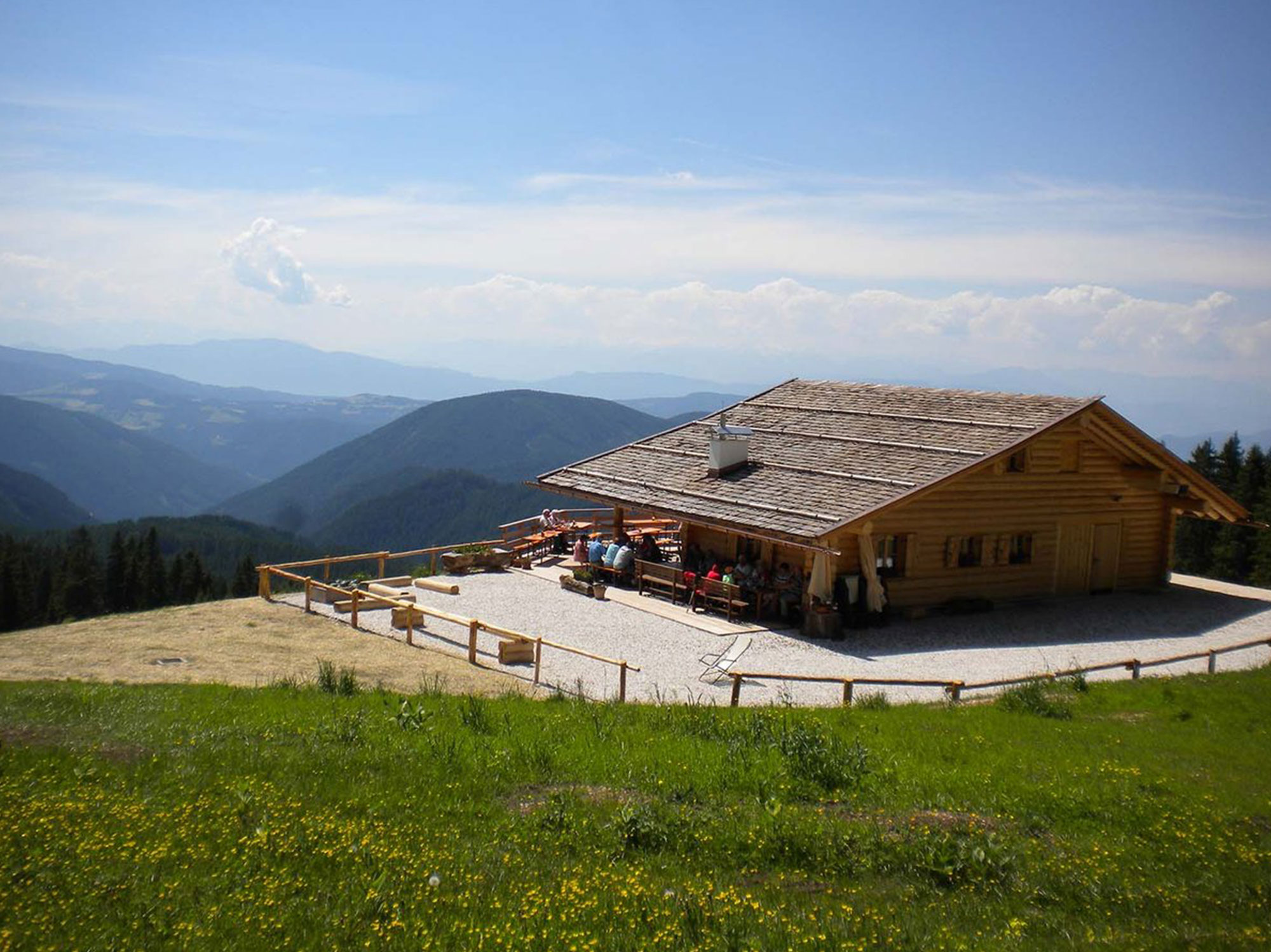 Almhütte Messnerjoch