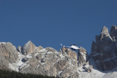 Modellflug in Tiers am Rosengarten in den Dolomiten_11