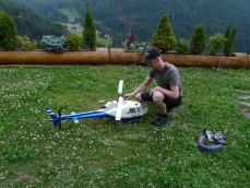 Modellflug in Tiers am Rosengarten in den Dolomiten_61